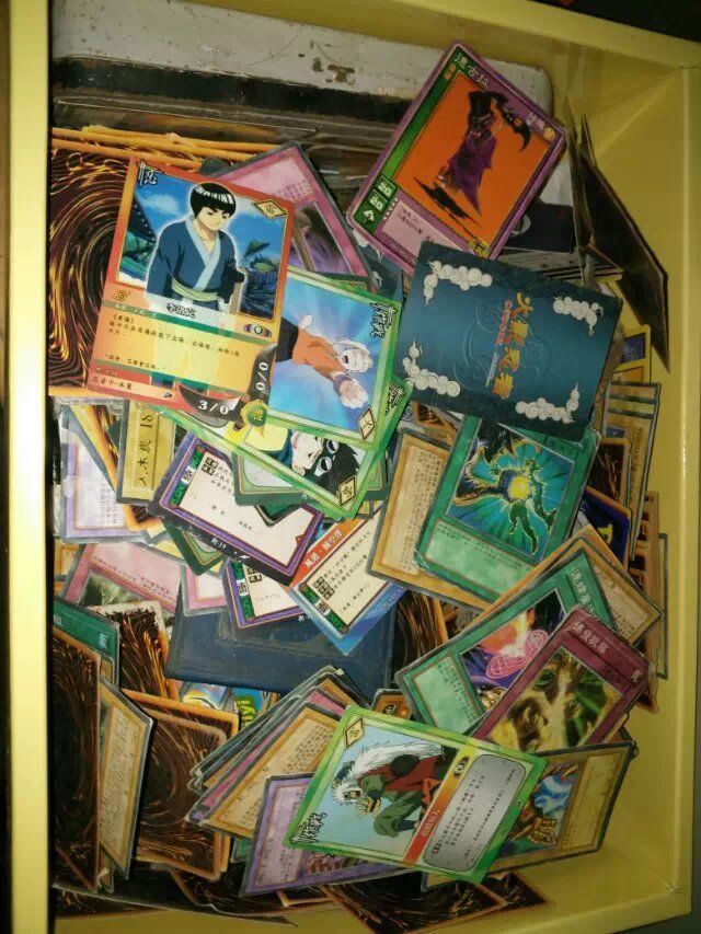 童年留下的卡片,童年的全部卡片