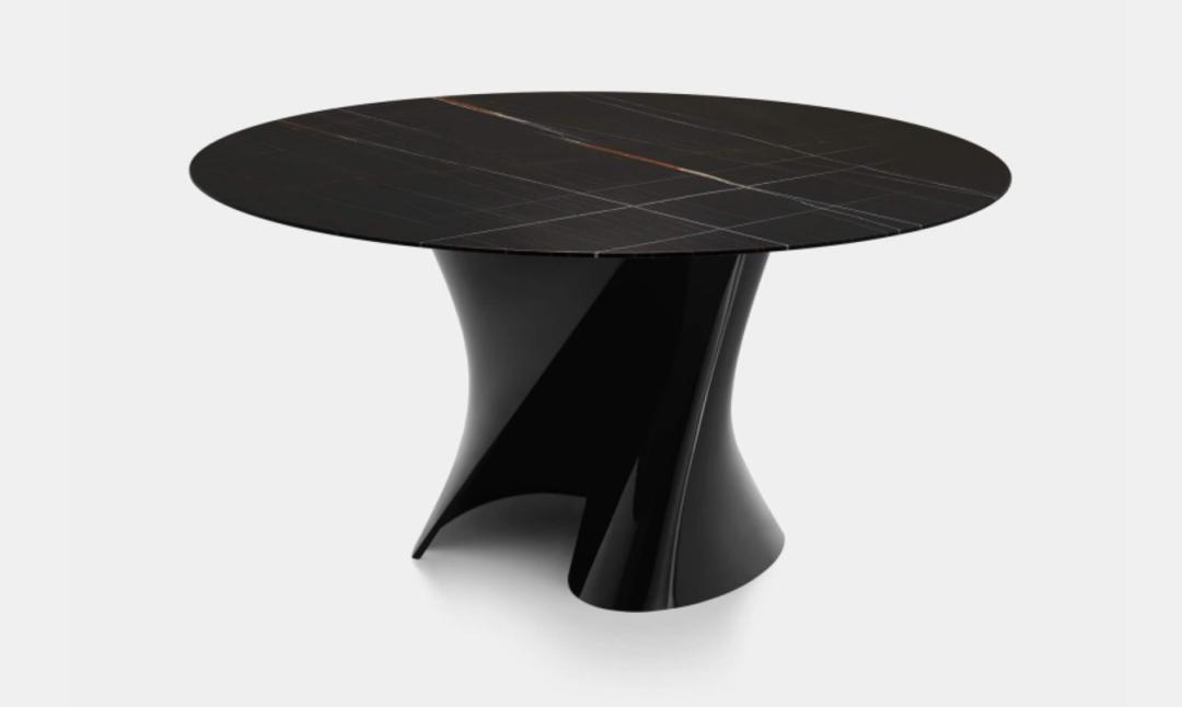 奢石餐桌别具一格,奢石餐桌大平层豪宅首选