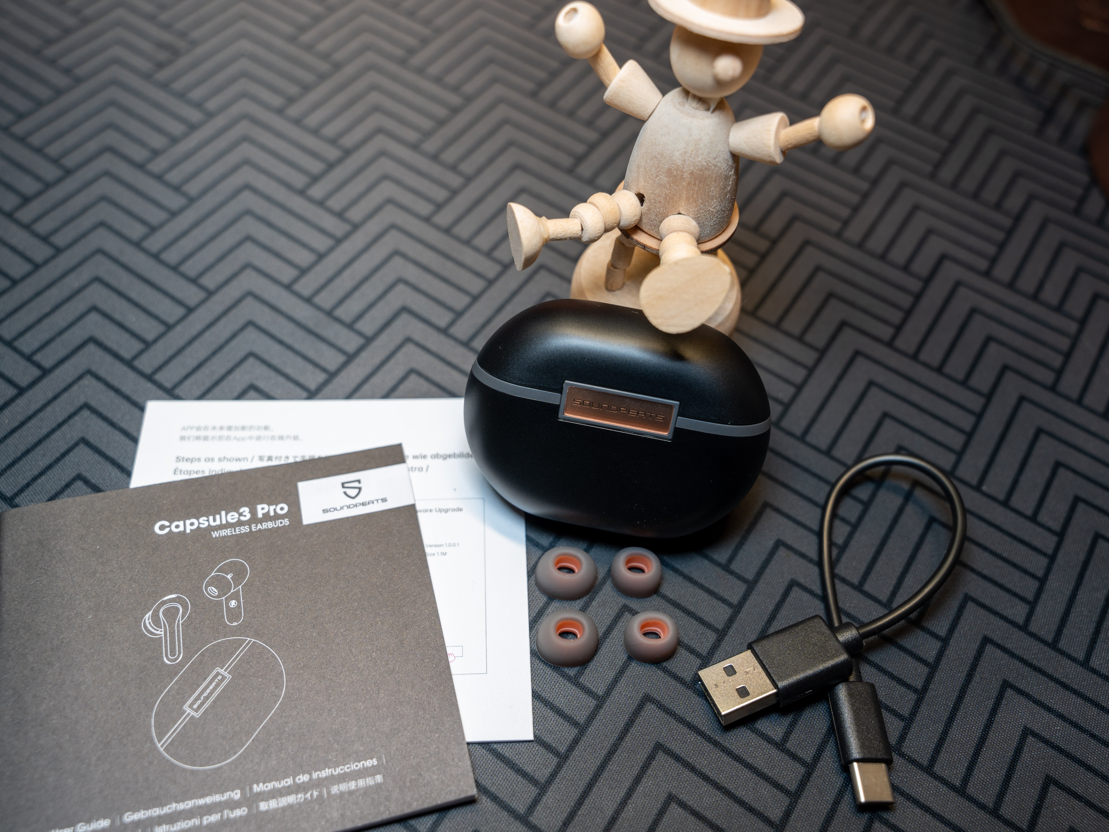 300块不到买Hi-Res金标主动降噪蓝牙耳机—泥炭Capsule3Pro分享