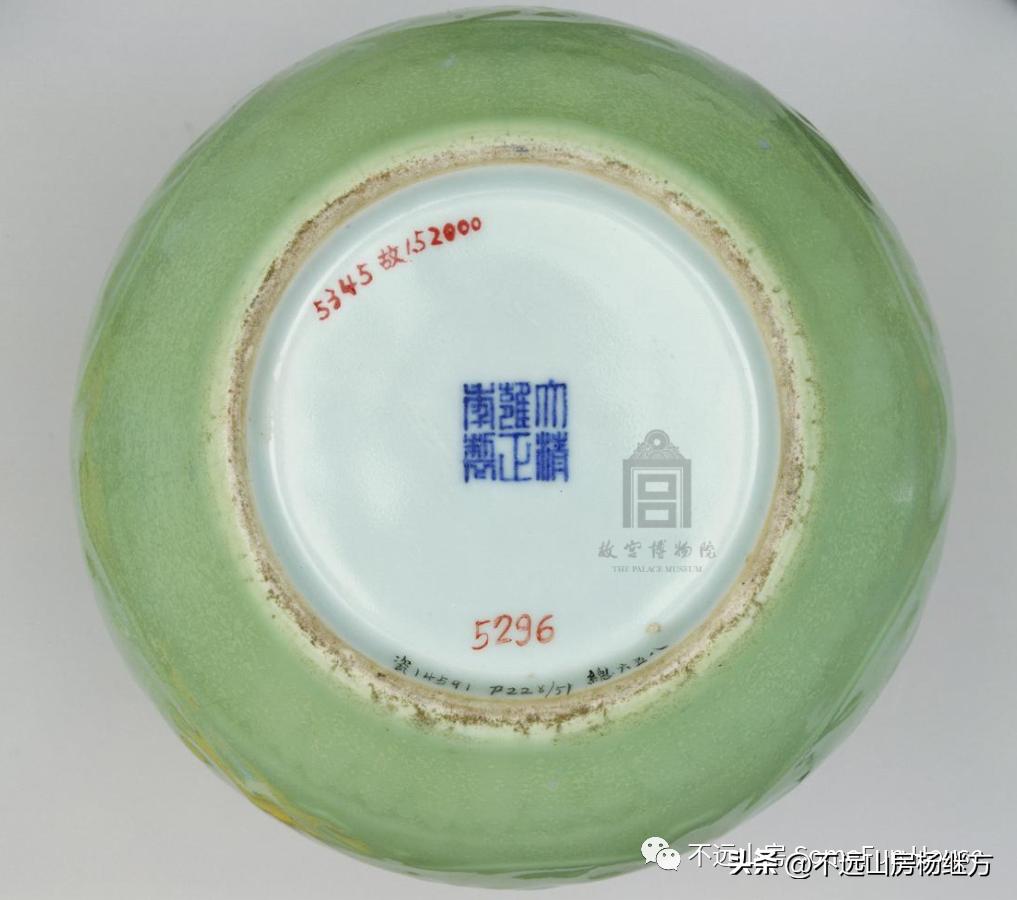 雍正黄色釉瓷器图,清代雍正朝粉青釉瓷器鉴赏