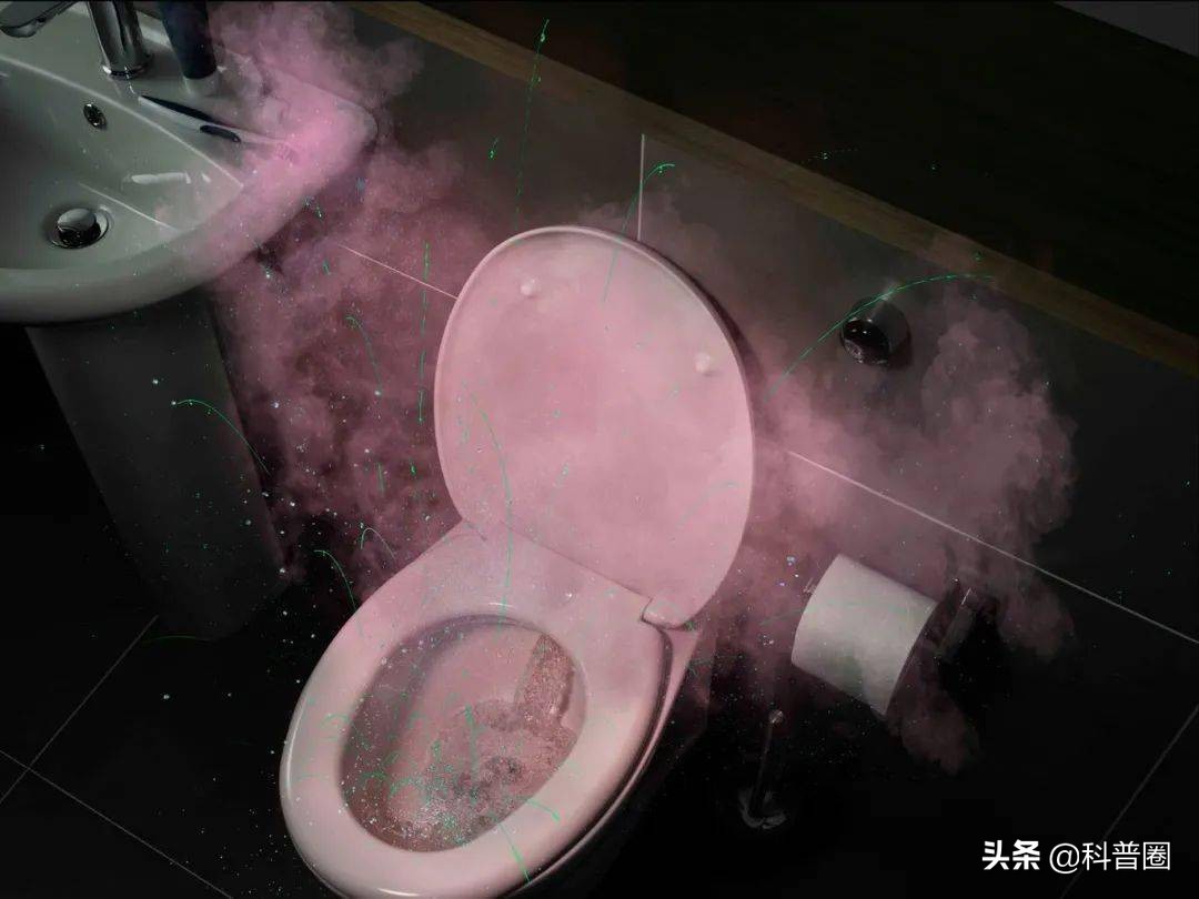 冲马桶时要不要盖盖子央视辟谣,冲马桶盖盖子和不盖盖子对比