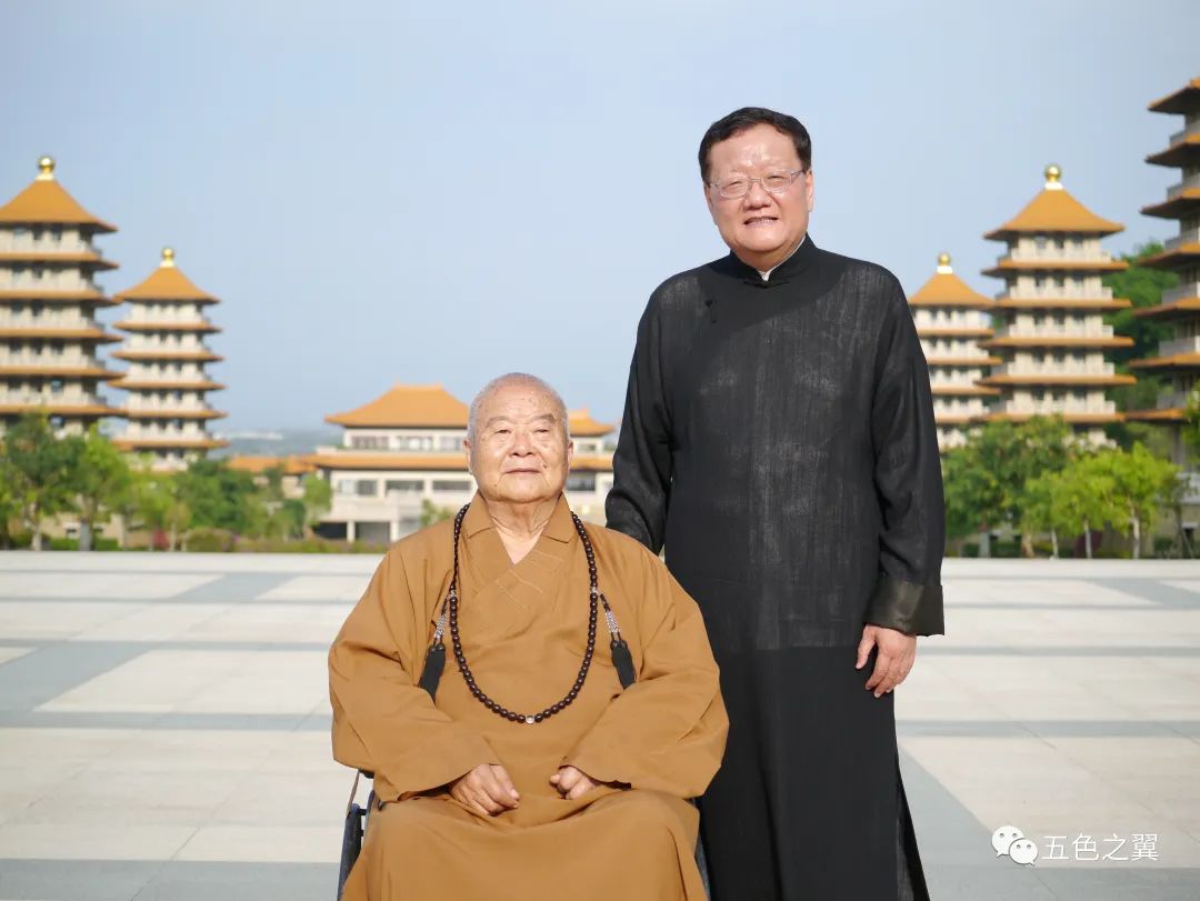 星云大师和刘长乐,星云刘长乐