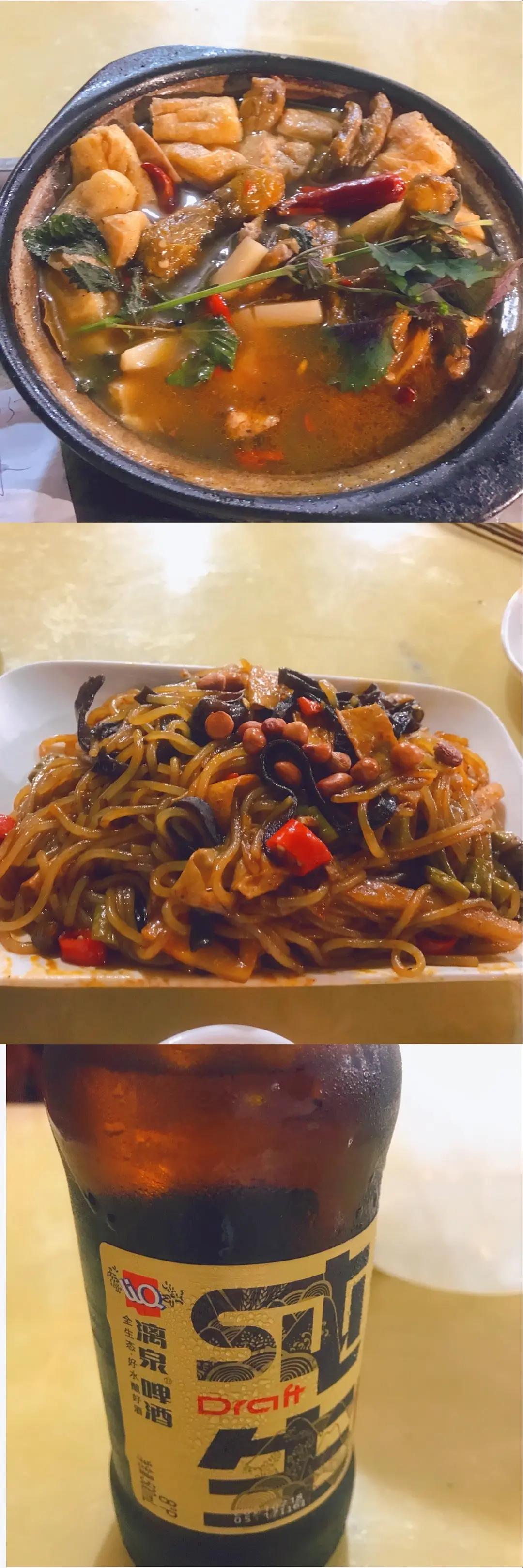 柳州10元一碗粉多菜,柳州最多配菜的螺蛳粉