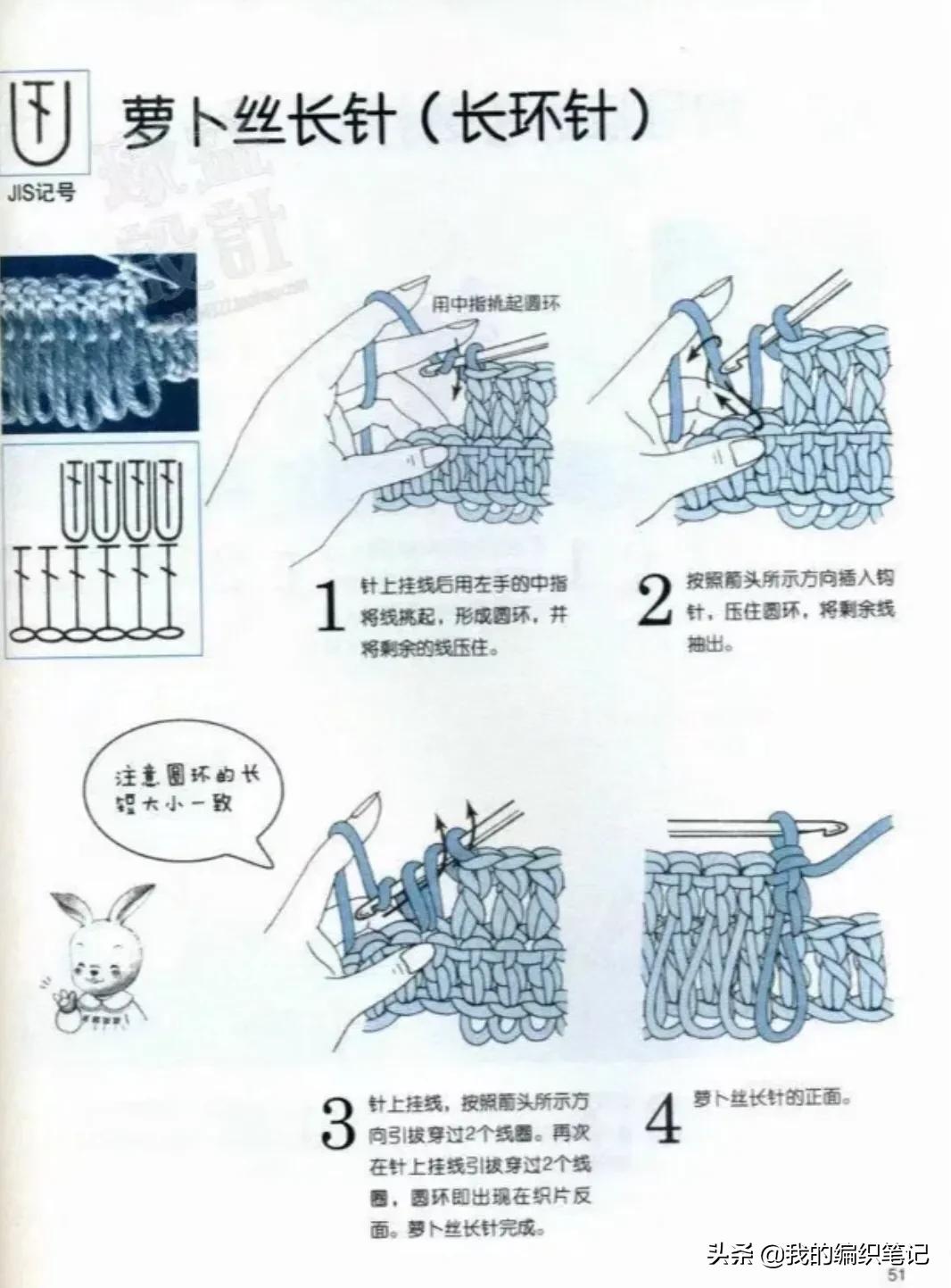 钩针编织基础教程新手入门,钩针编织零基础入门新手图解教程