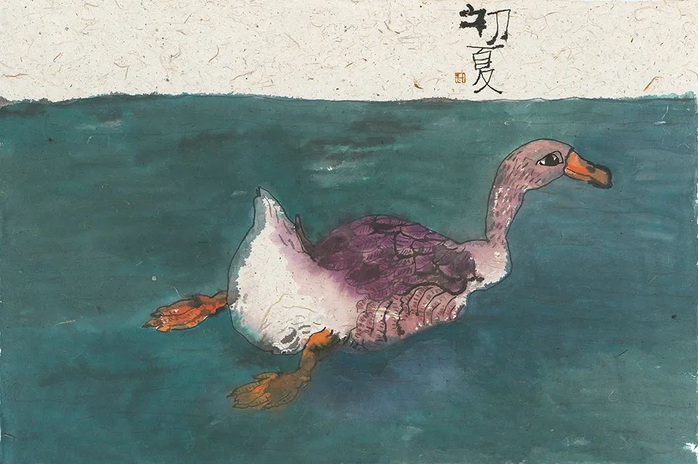 李知弥蔬果图,李知弥作品苦瓜