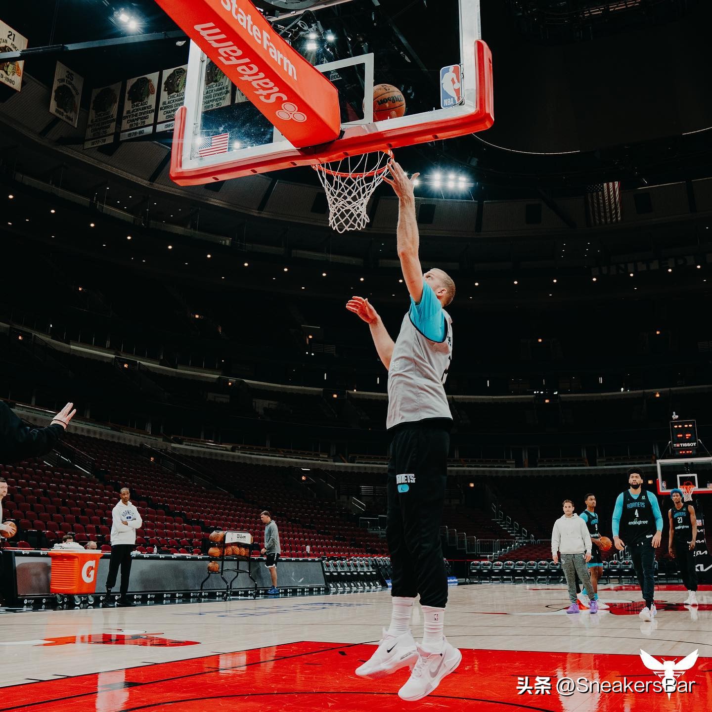 nba球星球鞋每日上脚adidas,nba球星球鞋标志大全图