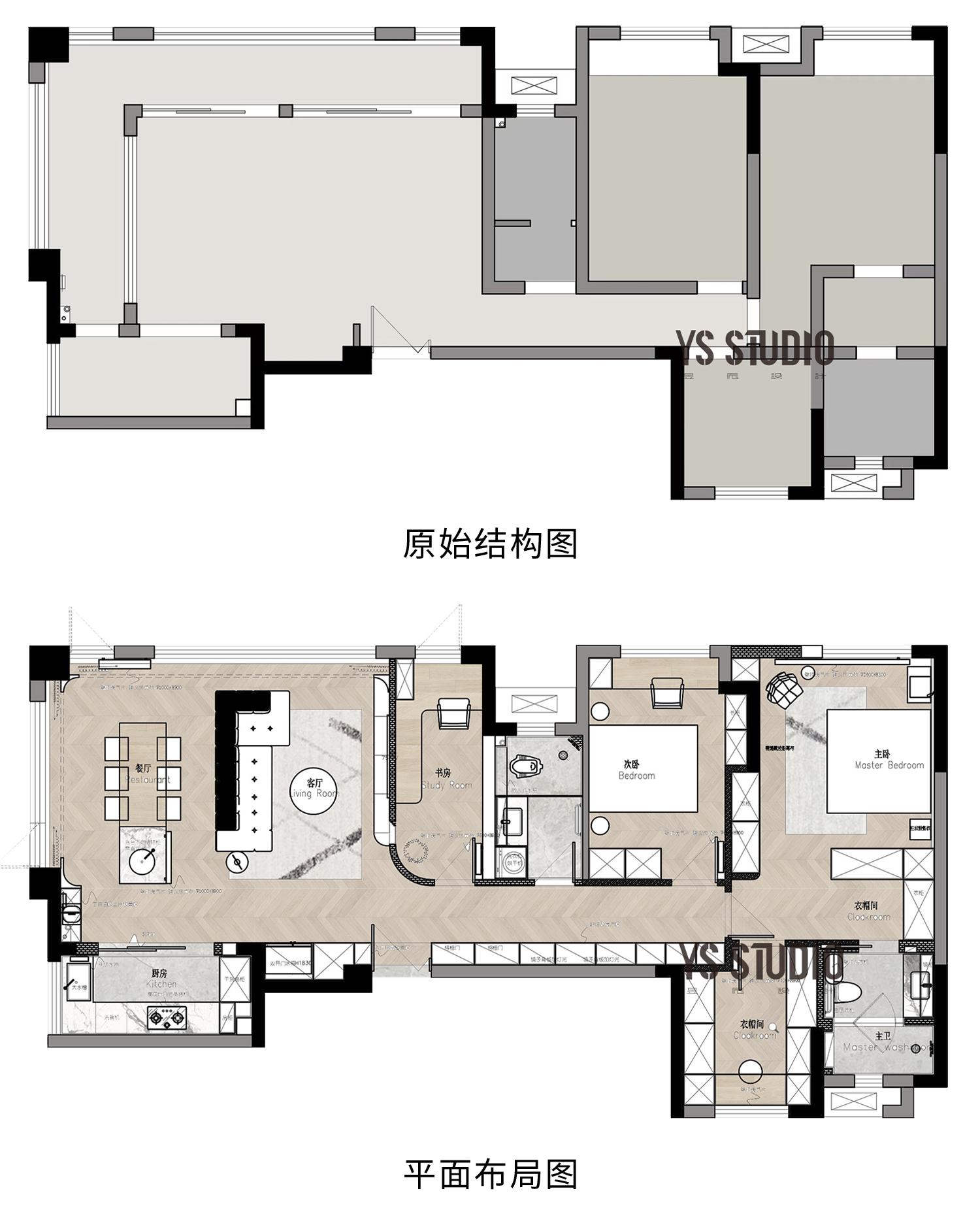 万科御澜道四期三房极简风格,万科御澜道精装房