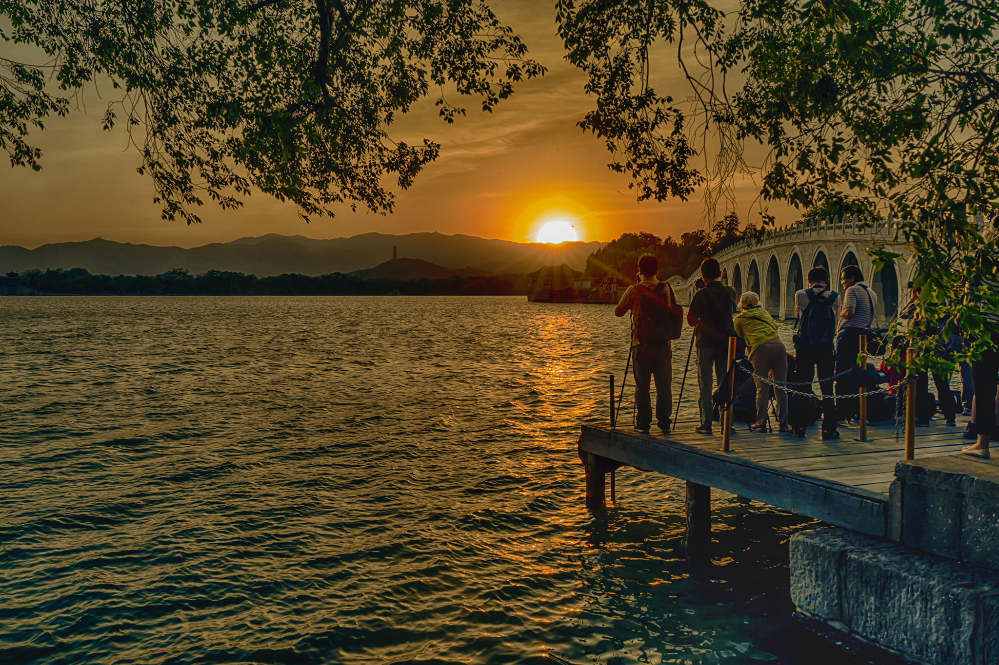 走颐和清漪，赏皇家园林之十一：昆明湖东堤（修订版）