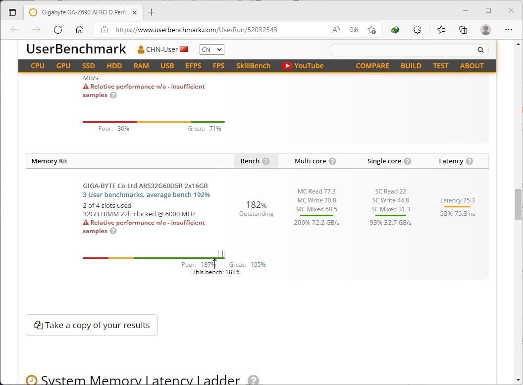 面向高端玩家、可一键超频至6400的技嘉AORUSRGBDDR56000内存条