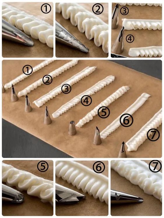 蛋糕渐变用什么裱花嘴,做蛋糕裱花嘴最实用的是哪种