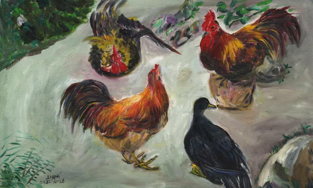 57岁北漂女工，在女厕3㎡管道间里画画：这里安放我的灵魂