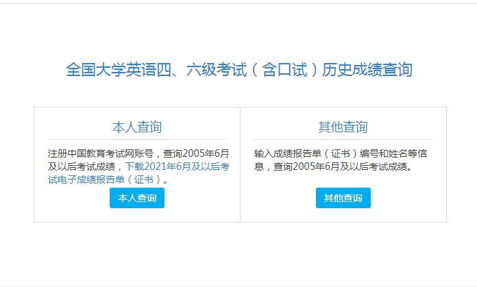 2021年6月英语四六级成绩查询时间,英语四六级成绩查询时间2021入口