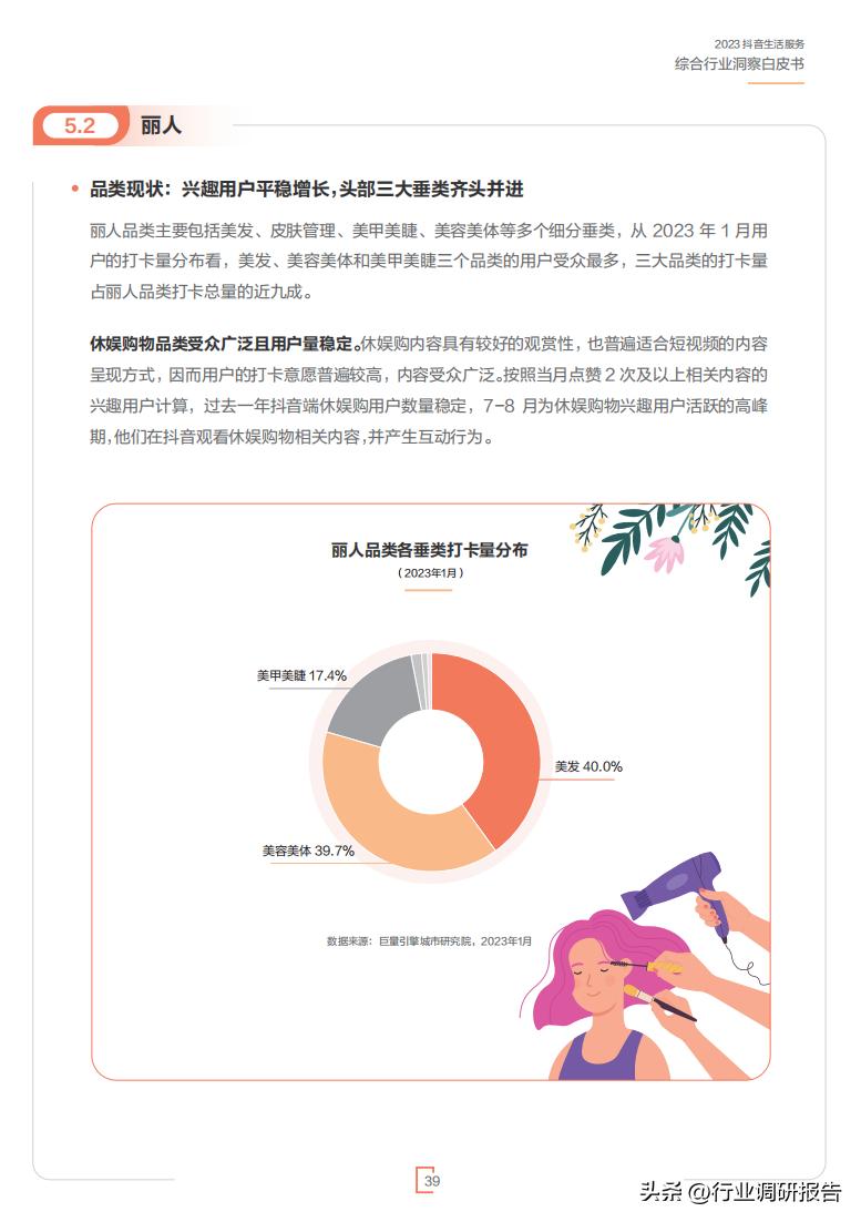 2023年生活服务综合行业洞察报告（休娱购物、丽人、LifeEvent）