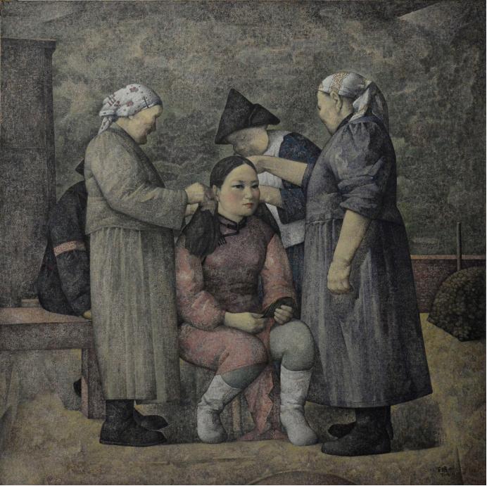 中央民族大学夏展油画作品,油画作品欣赏山东艺术学院