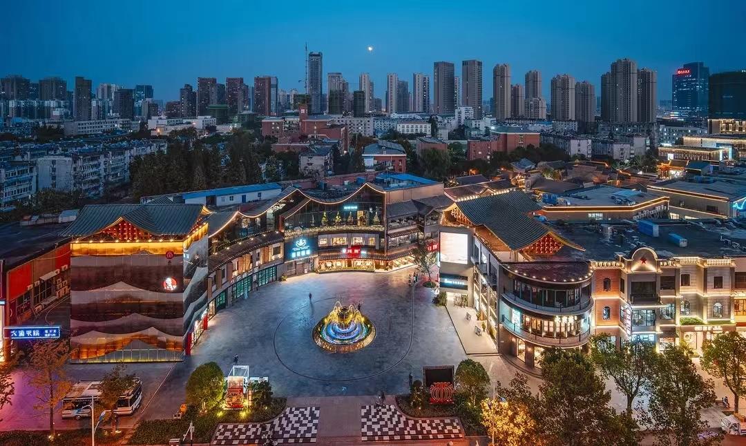 合肥各大商圈分布图,看合肥变迁