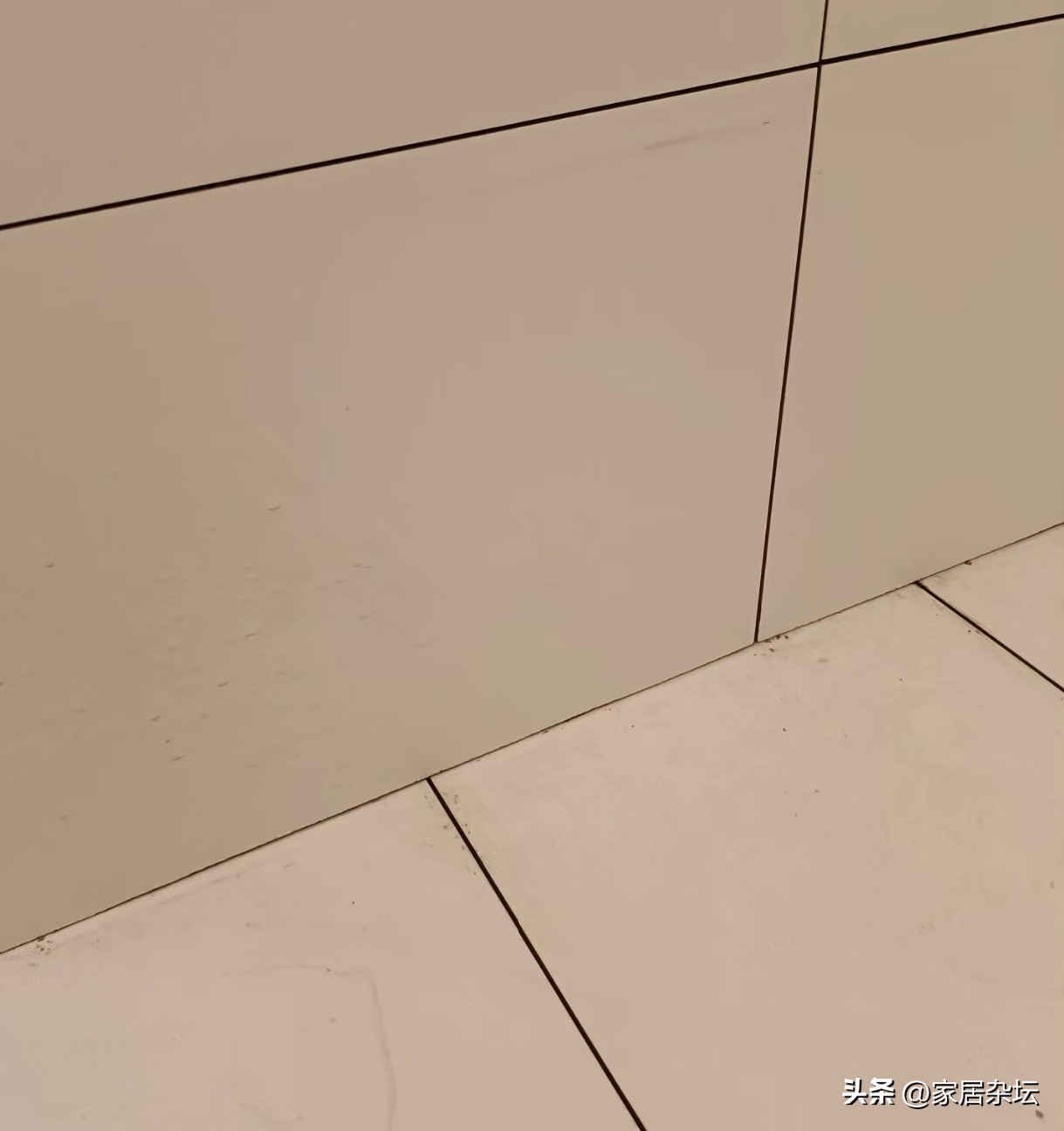 “地压墙”和“墙压地”不能搞错！二者差距很大，还可能会漏水