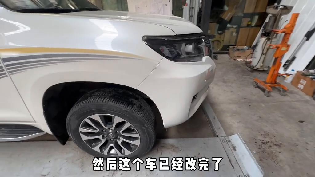 第一次见到这么大轮胎,普拉多17寸轮毂好还是18寸好