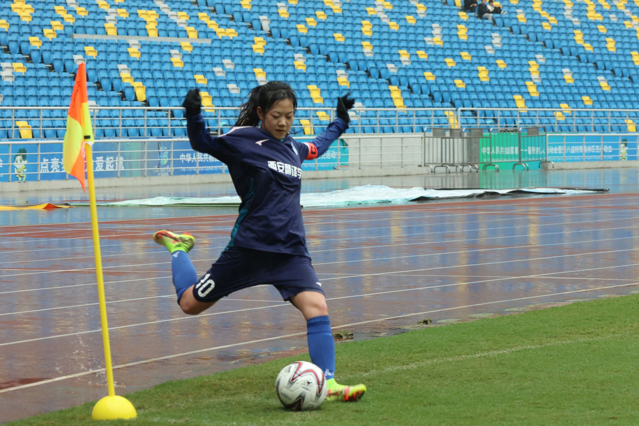 西北大学女足夺冠,西安大学生足球联赛2023女足