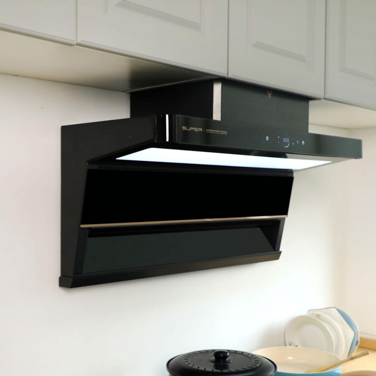 云米油烟机super5.0评测,云米ai油烟机superpro智清洁