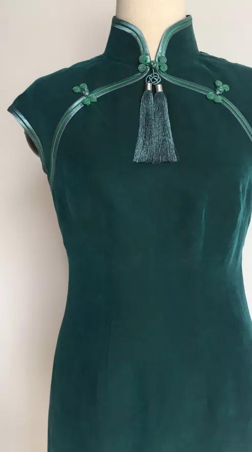 改良版旗袍的面料,如何能让旧旗袍面料焕然一新