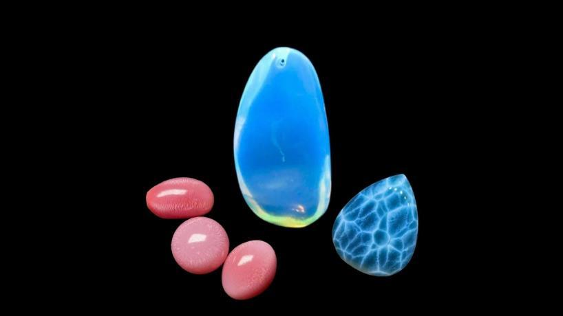 月光海纹石,海纹石戴着会变化吗