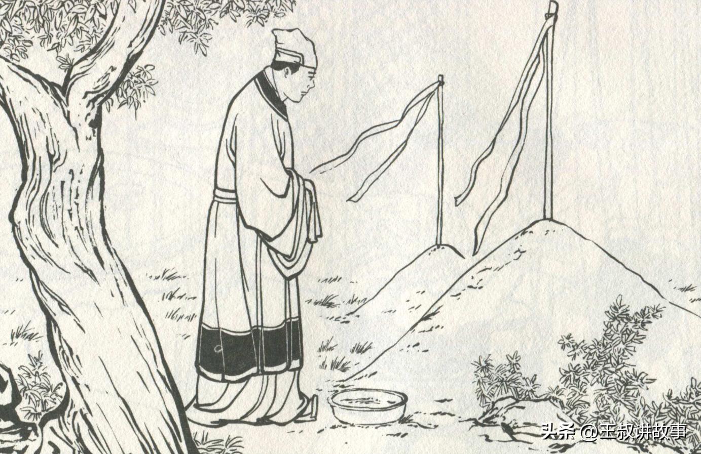 民间故事：孝子祭母，香烧成两短一长，算命先生：你母亲不愿走