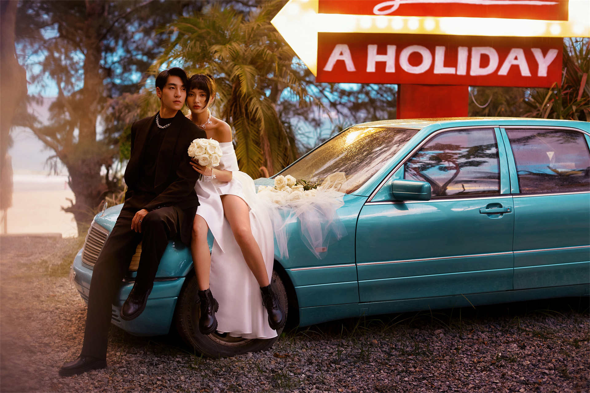 旅拍婚纱照去青岛还是三亚比较好,三亚丽江大理旅拍婚纱照