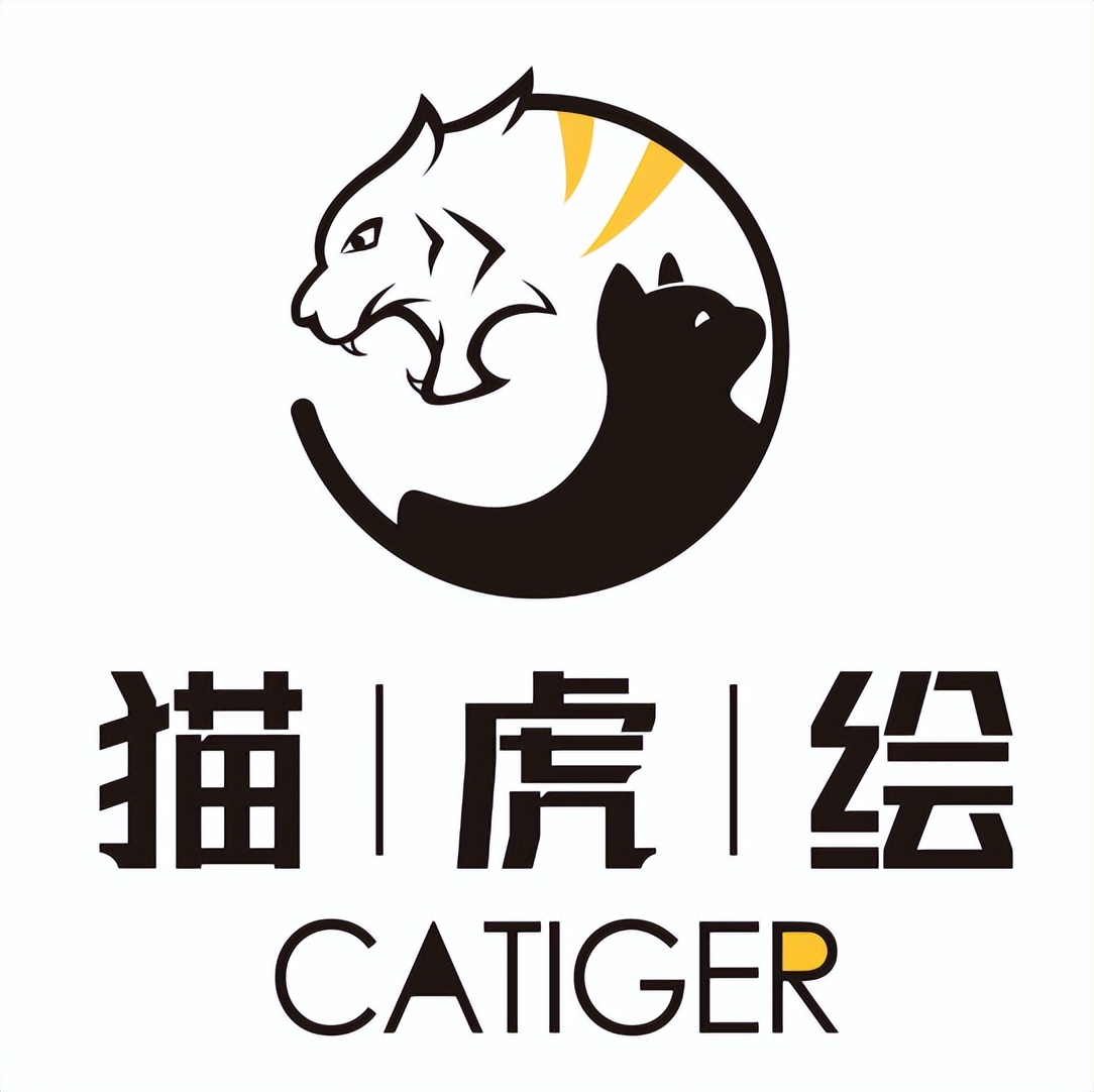 猫虎画,猫虎绘画