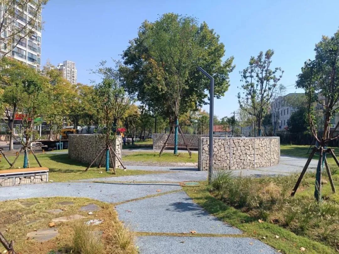 口袋公园生态美景,口袋公园小景观