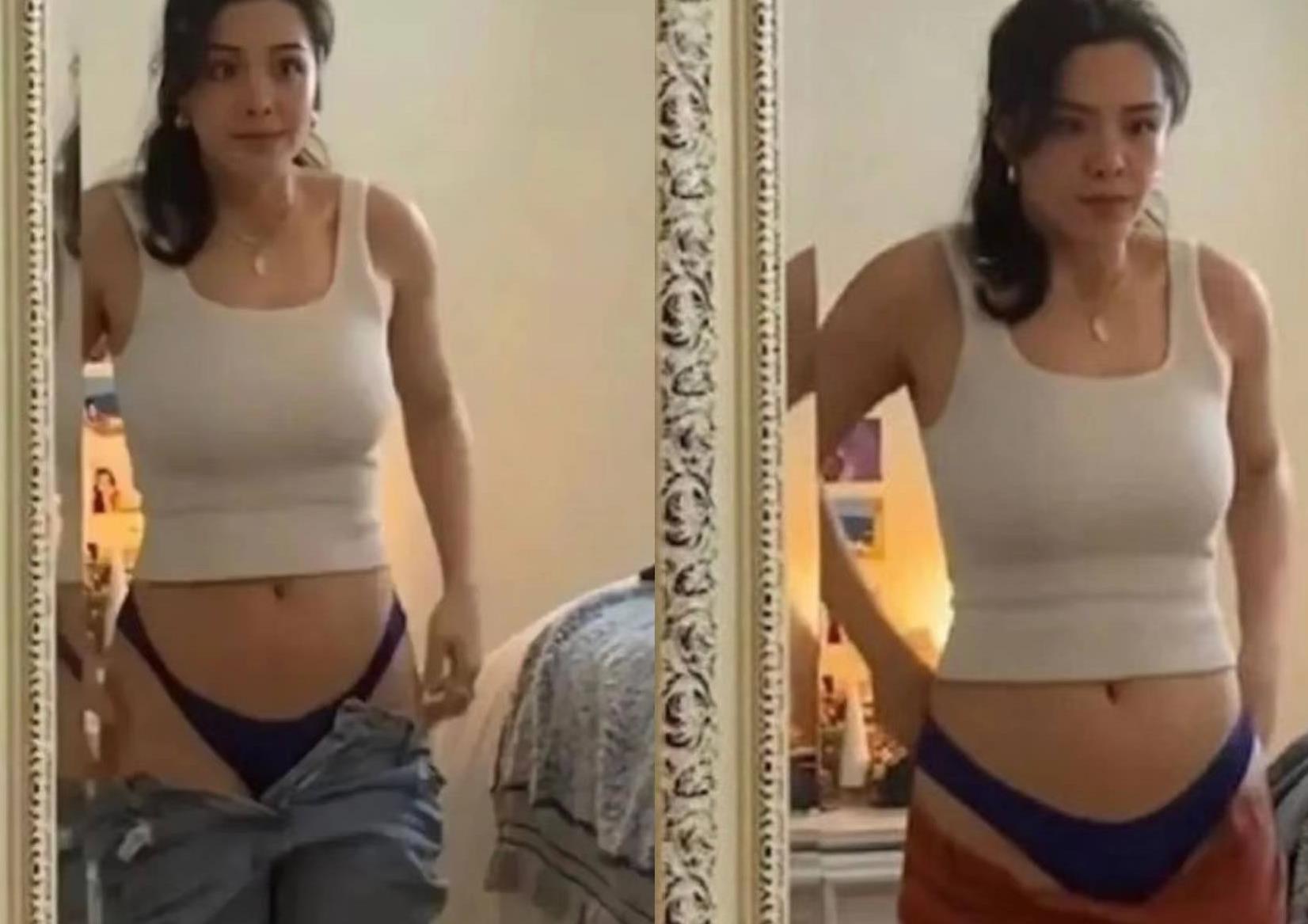 钟丽缇大女儿大方晒出泳装照,钟丽缇女儿大秀身材