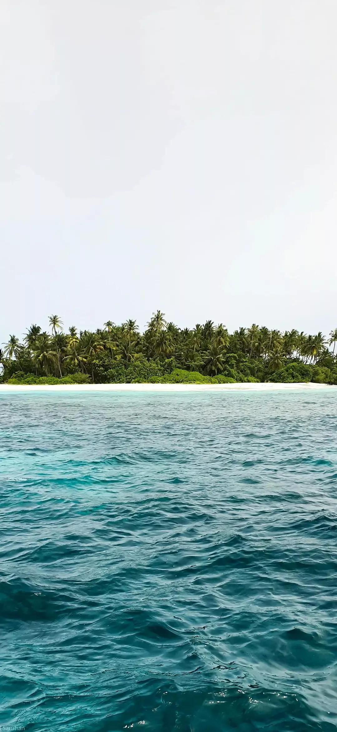 大海壁纸｜大海边，守候朝霞，聆听海浪的乐章