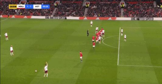 曼联1:0维拉，拉什福德梦游级表现，喜提全场最低分