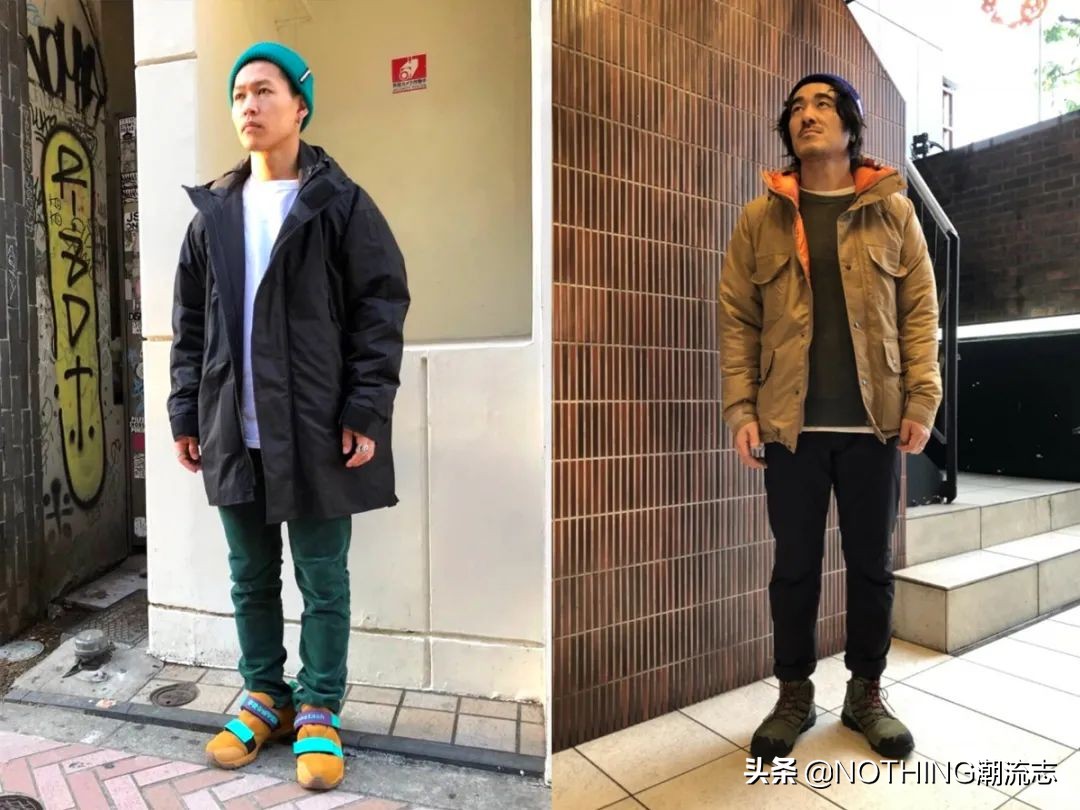 日系户外山系穿搭,日本山系风格