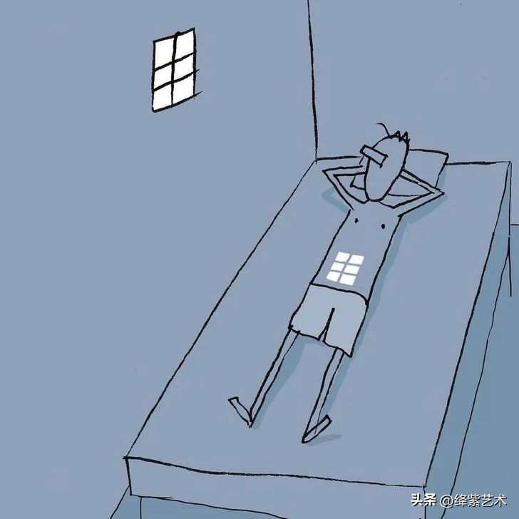 15幅极简插画，画出一个有趣的世界，既抽象又真实