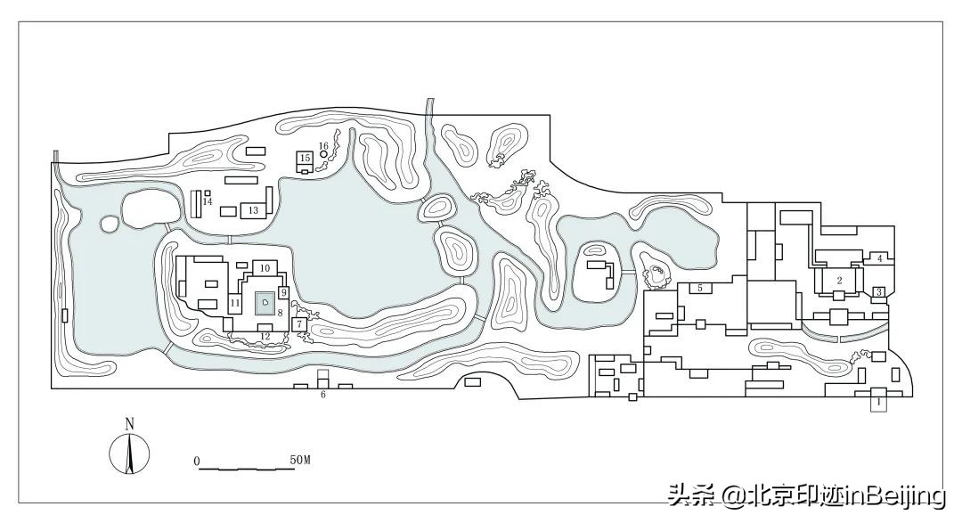 京城中轴线古迹风韵,京城圆明园旧址掠影