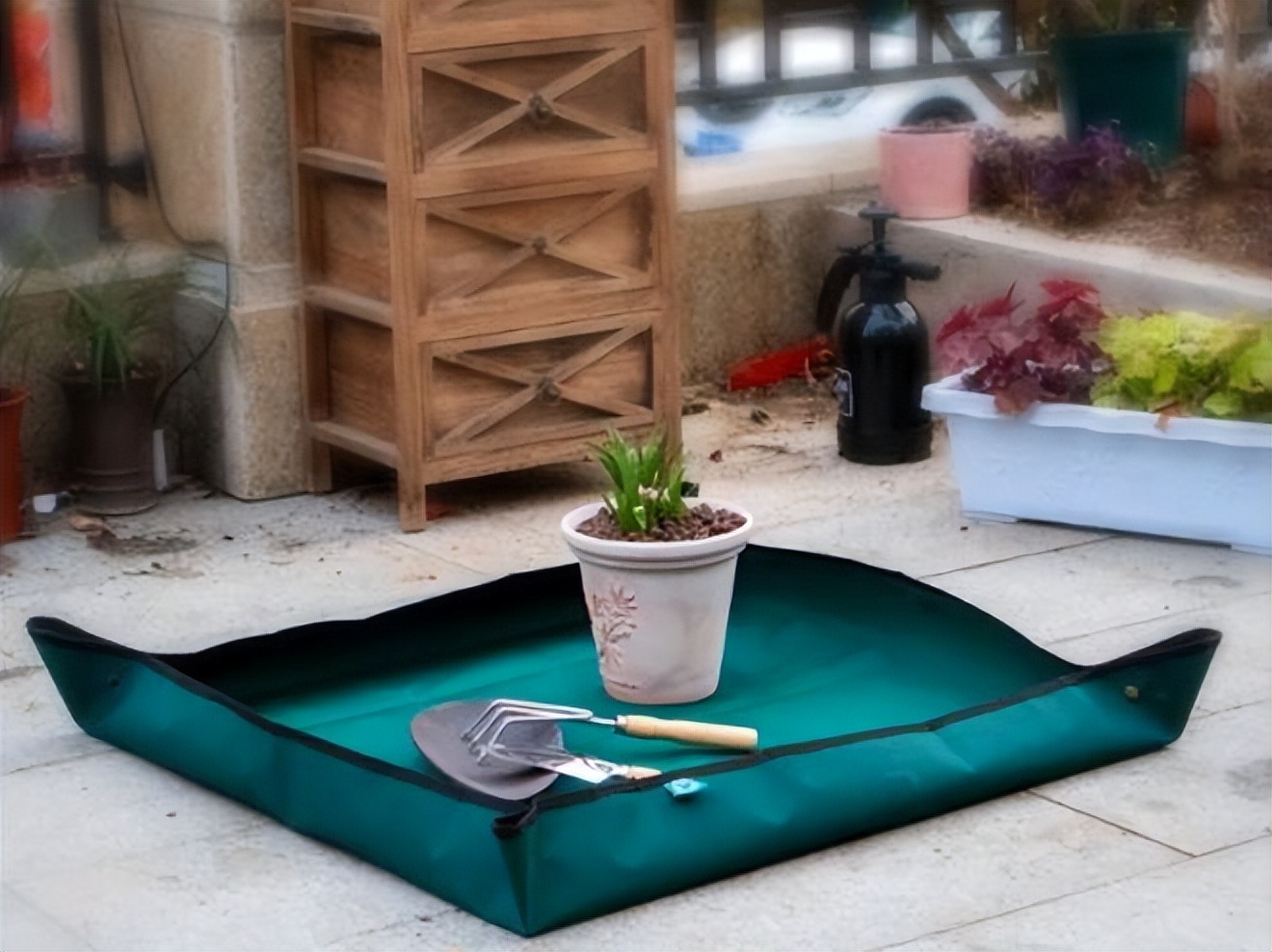 养花时花盆底下的小洞可以堵上吗,花盆下面垫个塑料盆会烂根吗