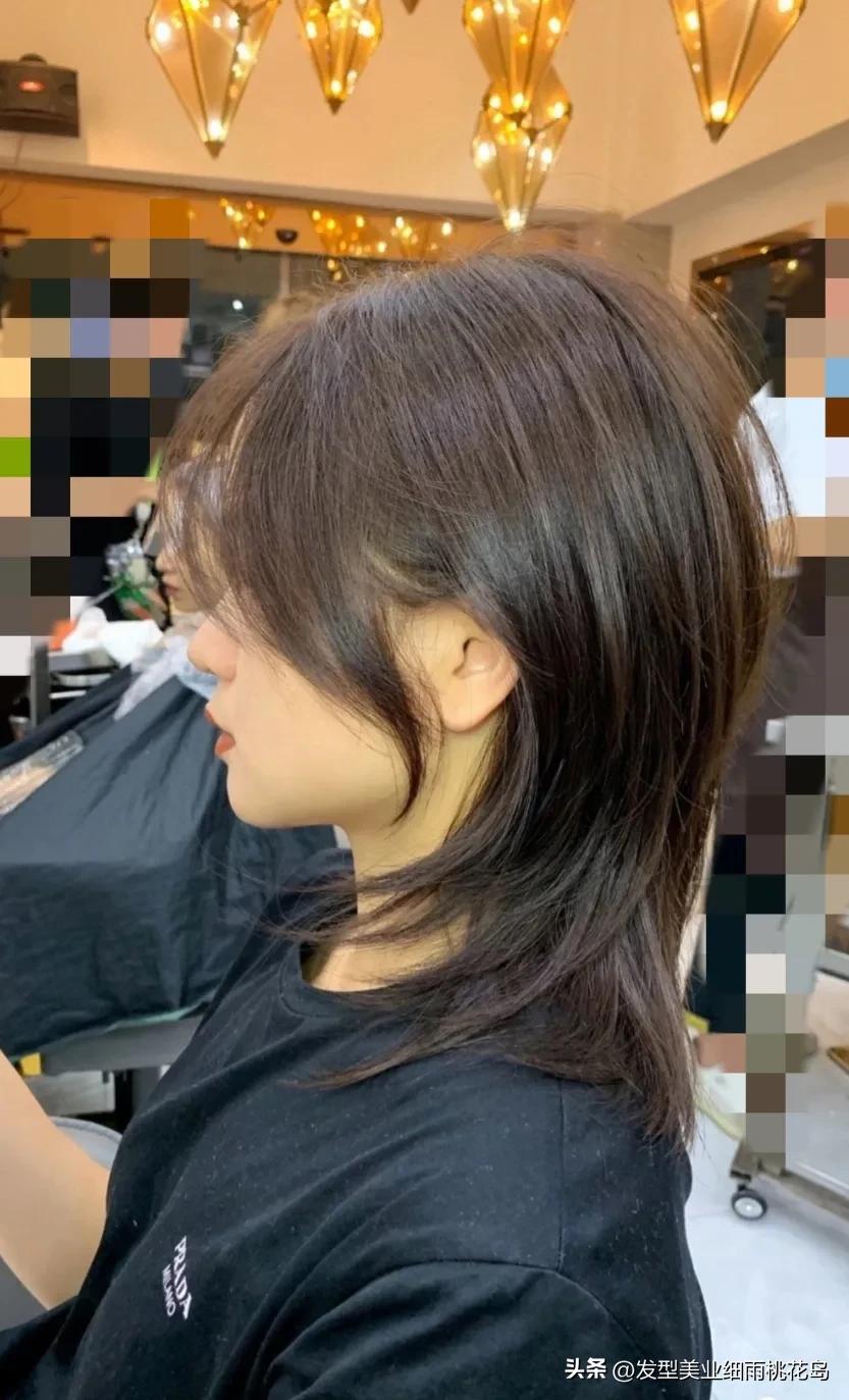 中长狼人鲻鱼头,狼人头发型鲻鱼头