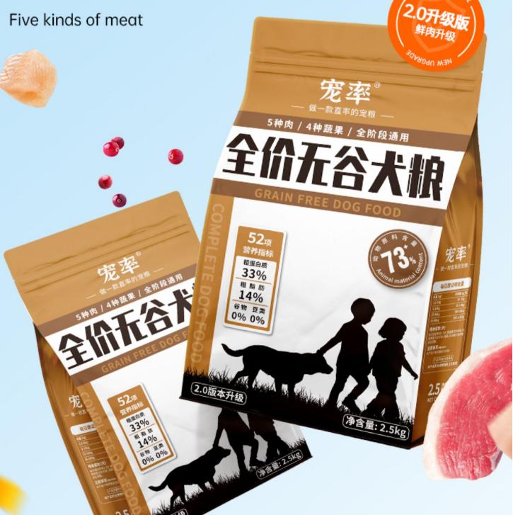 大型犬狗粮排名前十品牌,最新排名十大狗粮