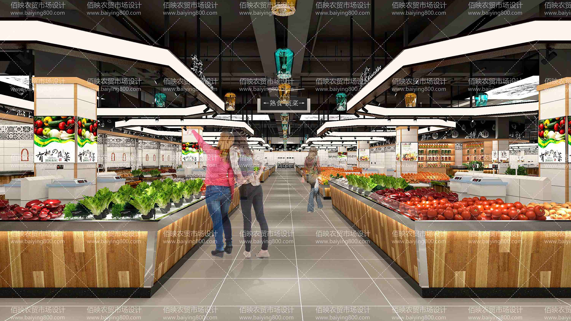 农贸市场如何设计给排水？活禽区的排水系统设置有讲究