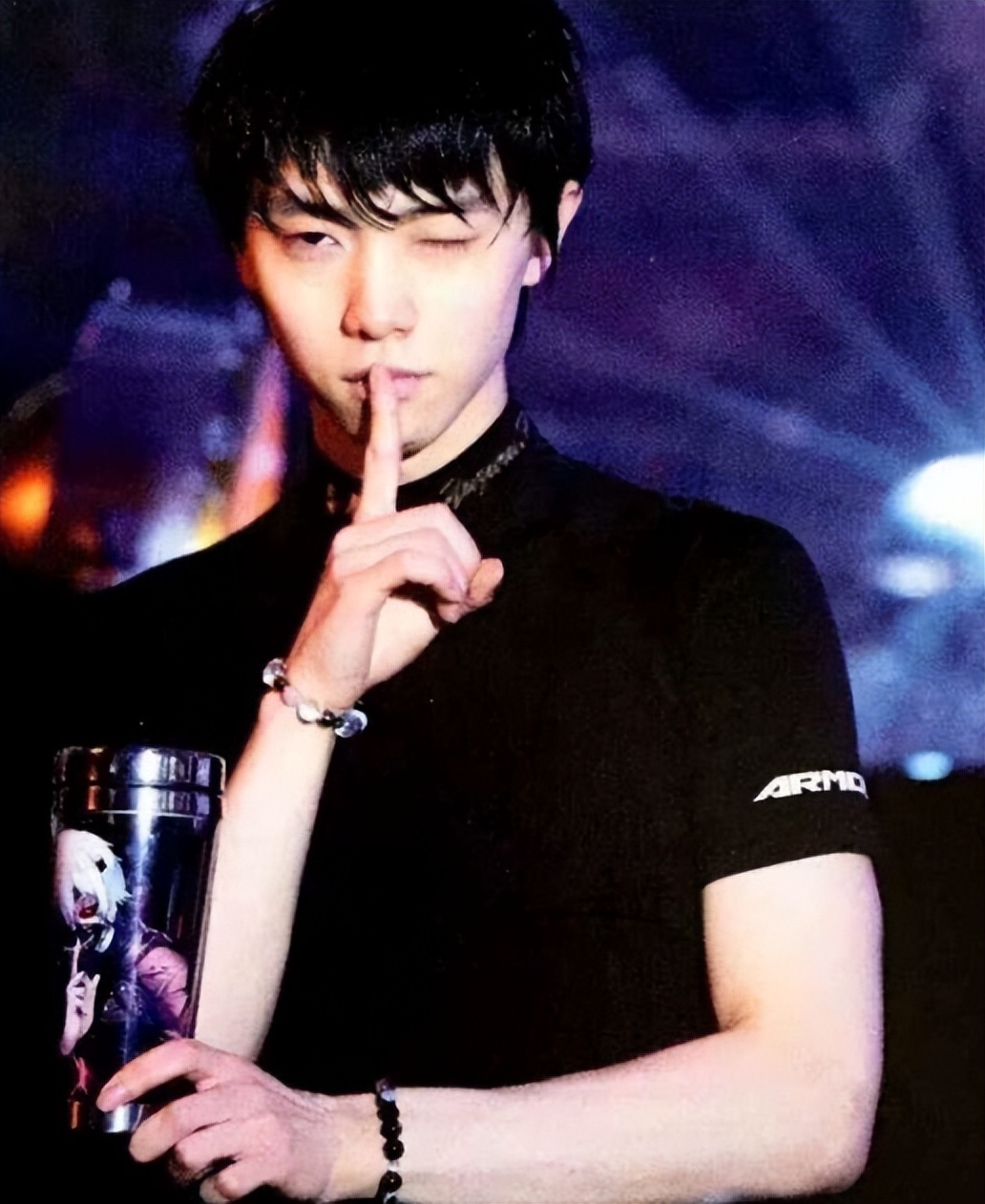 羽生结弦大头挂坠,羽生结弦手串被谁捡到