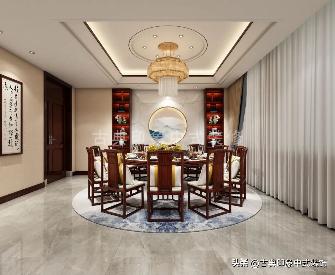 1000平办公室简约设计,石家庄中式办公室装修设计