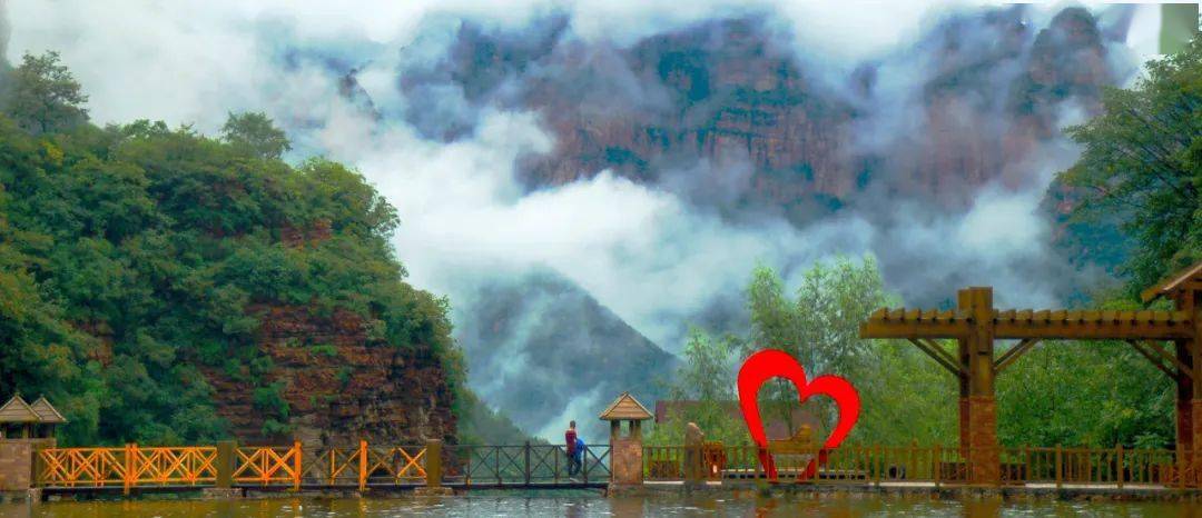 七步沟太行山脉,东太行七步沟游玩