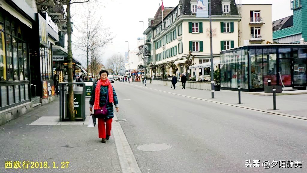 西欧之旅瑞士因特拉肯小镇,瑞士因特拉肯小镇游记