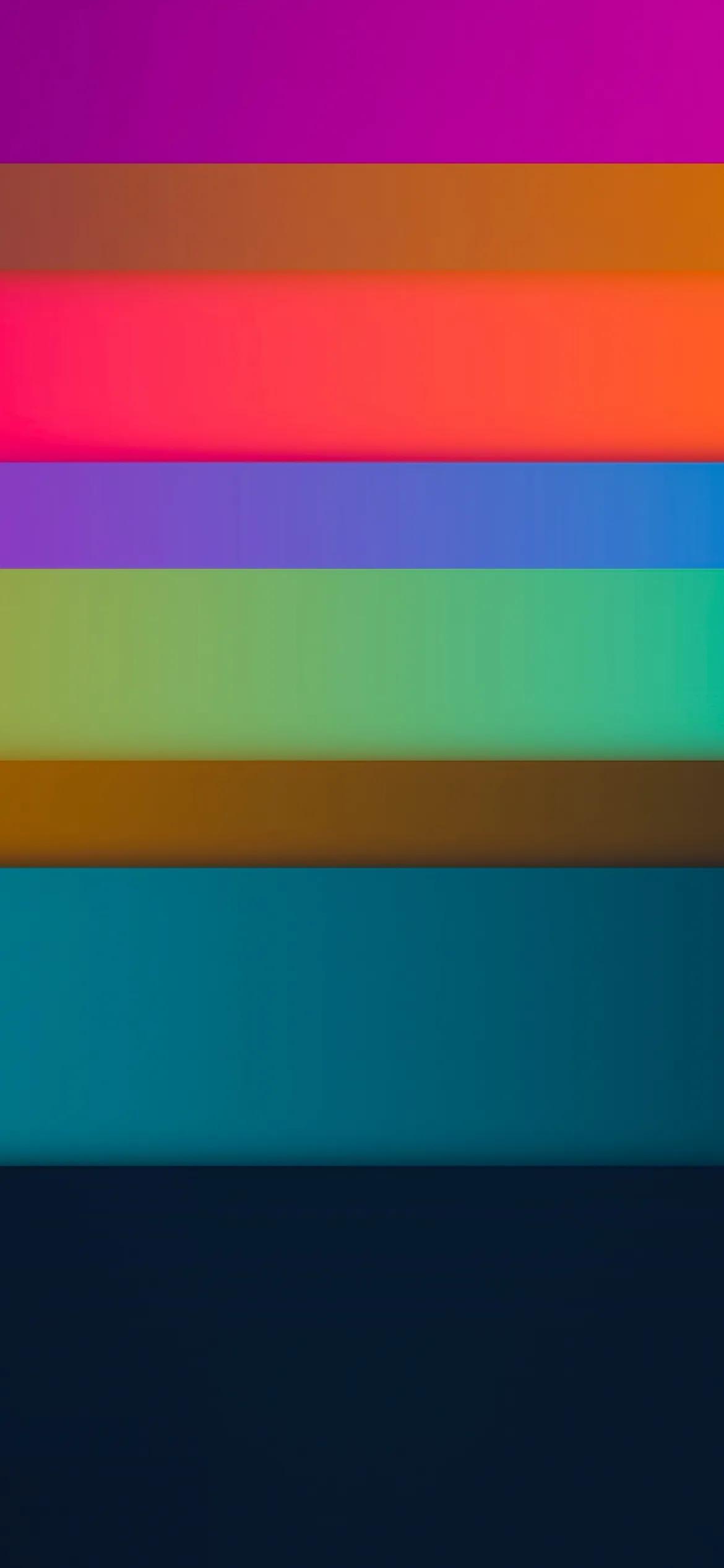 精美彩色上蓝下红壁纸,手机壁纸彩色粉末