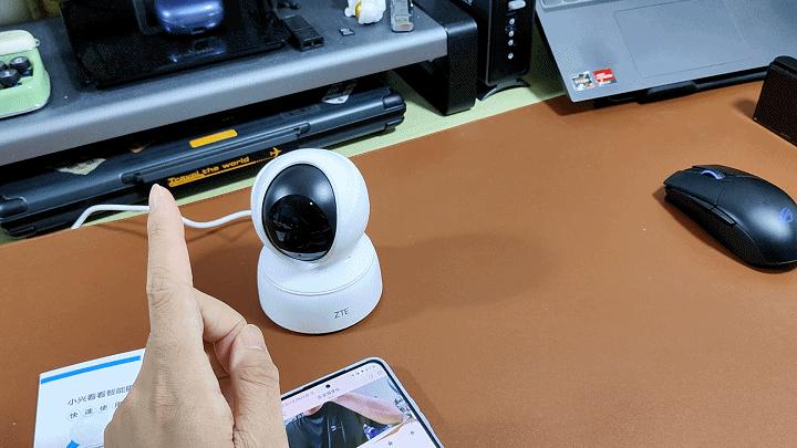 不开灯也能看得清，中兴小兴看看云台2.5K版摄像头体验