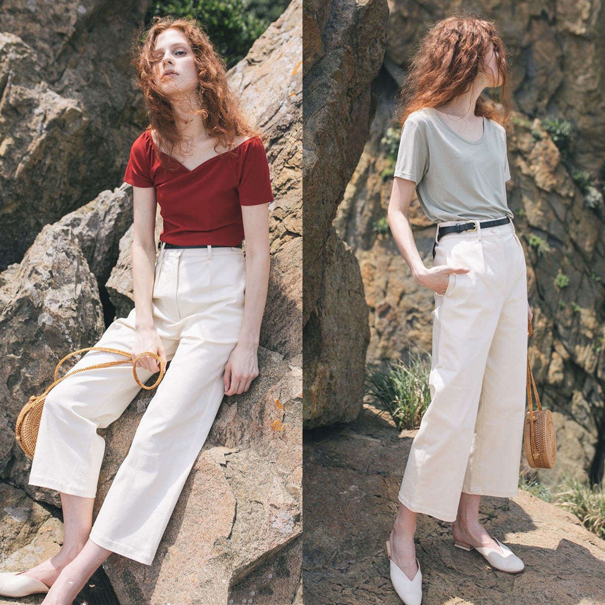 小个子胯宽没屁股适合穿的裤子,大腿粗假胯宽穿什么裤子才能瘦