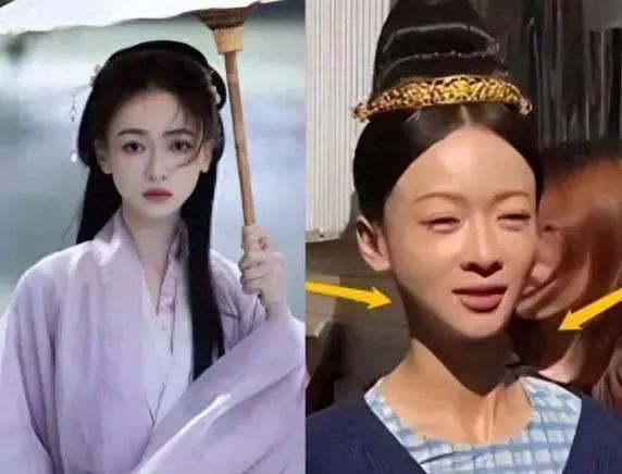 真人干瘦枯黄，荧屏上惊艳全场，这7位女星上镜前后反差巨大