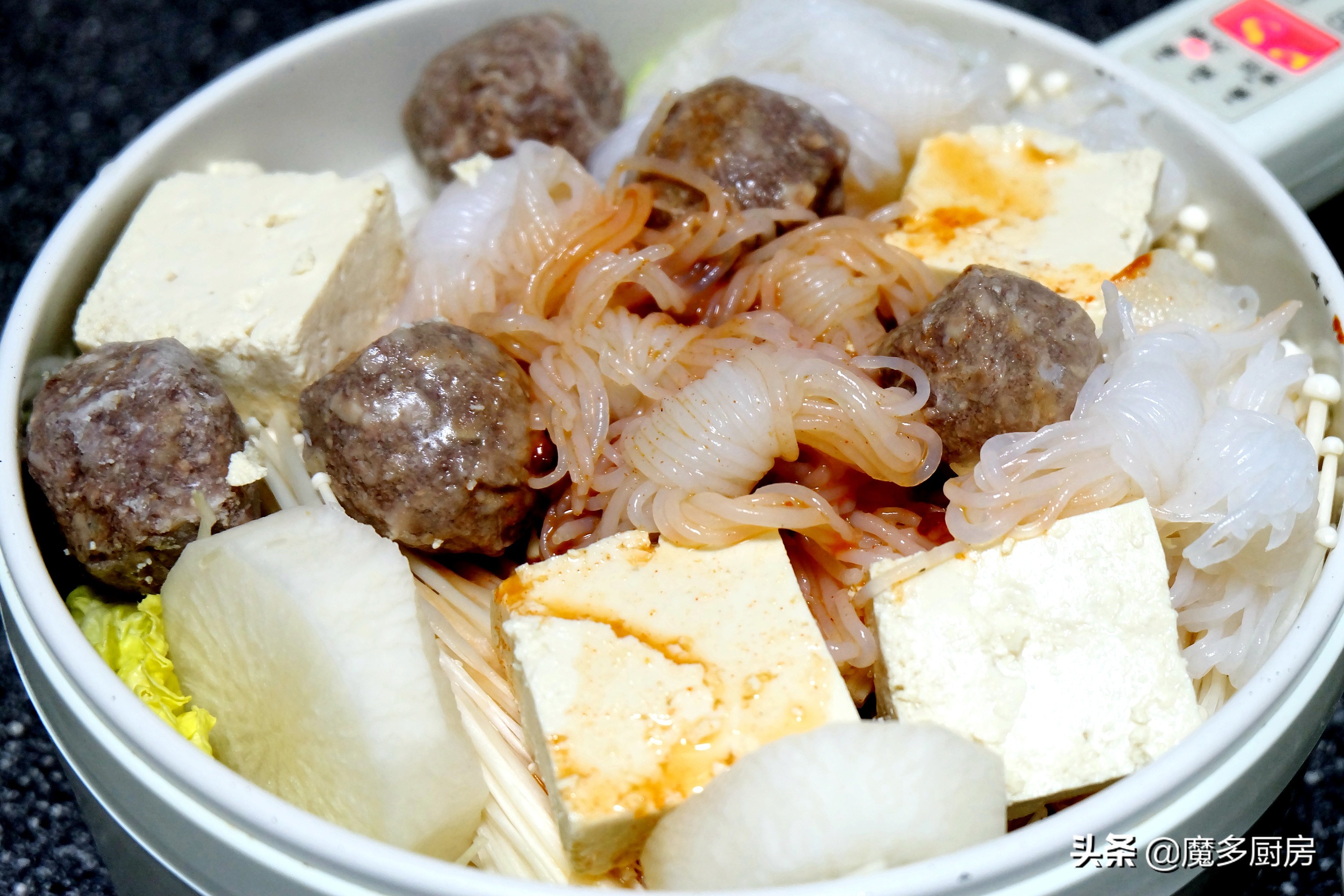 全职妈妈一个人的午餐,怎么在家自煮小火锅吃