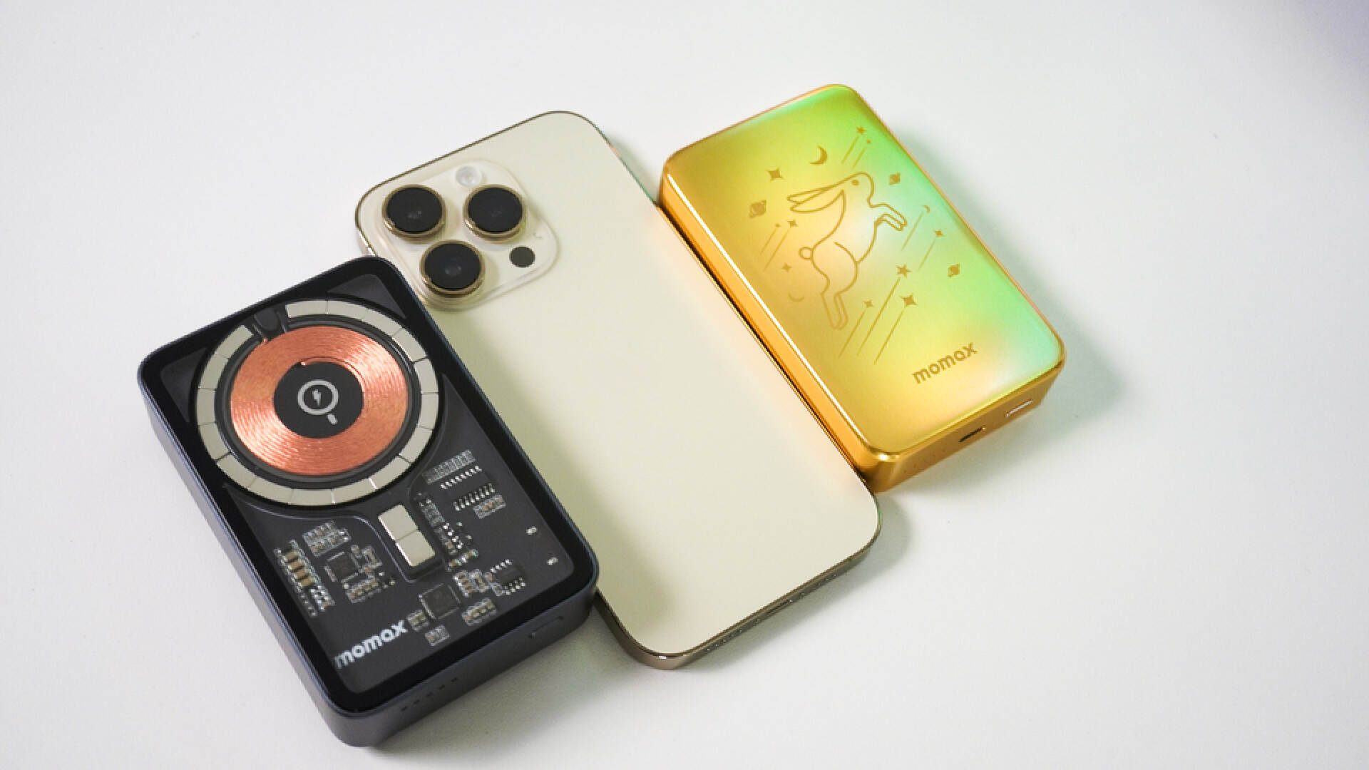 金兔迎新，兔飞猛进-摩米士兔年贺岁款磁吸充电宝