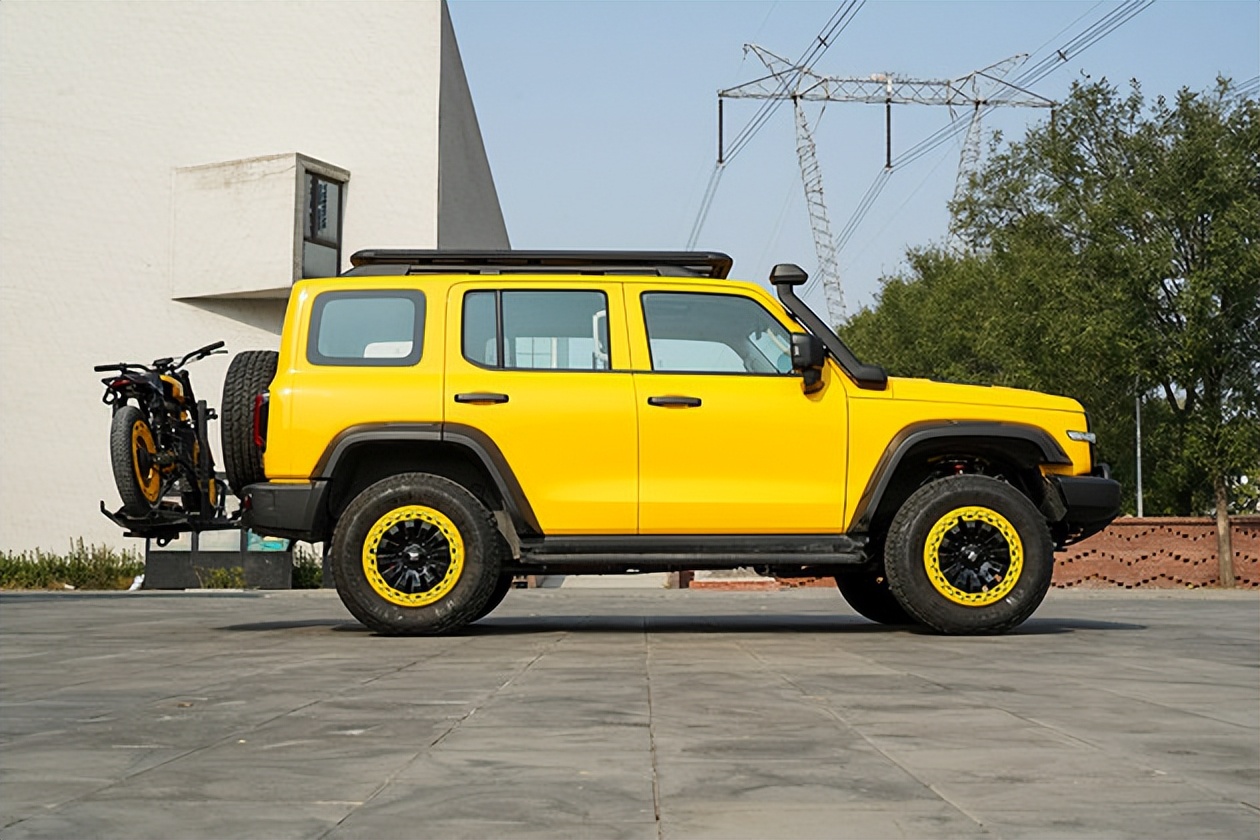 坦克300自行车测评,坦克300边境限量版自行车